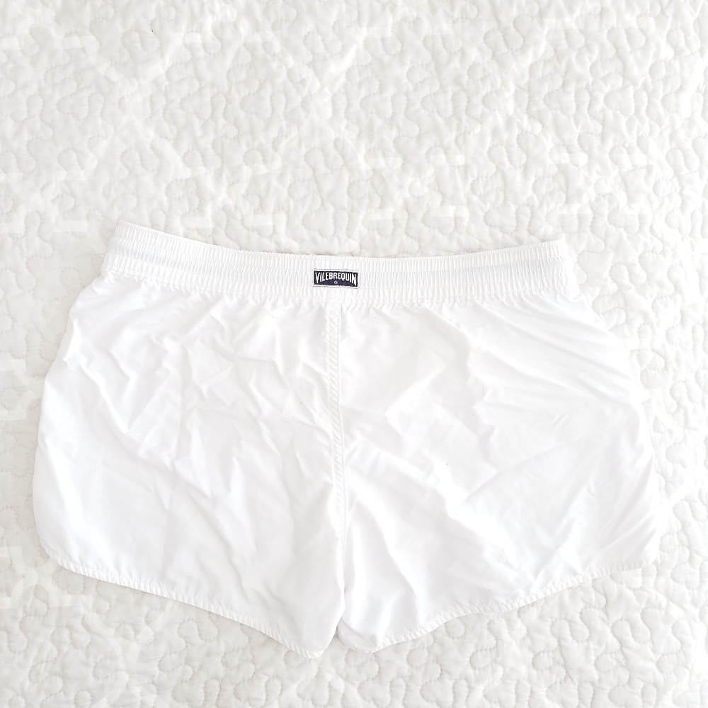 VILEBREQUIN white drawstring swim cover up shorts - Picture 5 of 7